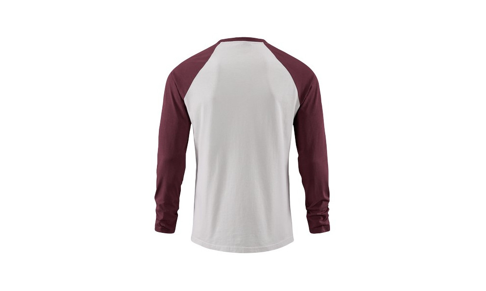 Jersey Cube Organic Longsleeve red'n'beige - 4