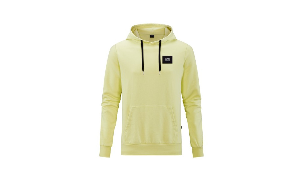 Hoodie Cube Organic lime - 1