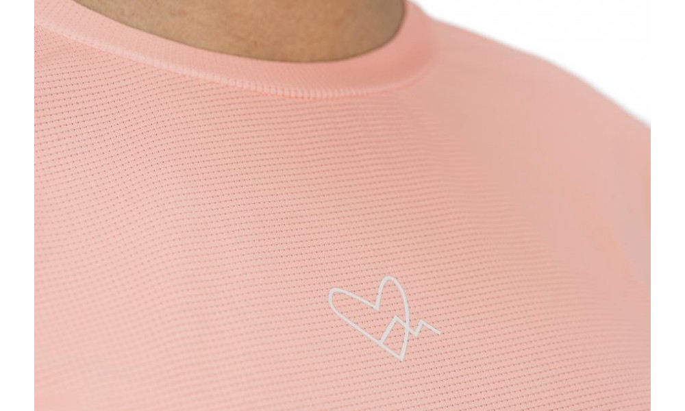 Cycling jersey Cube ATX WS Round Neck S/S coral - 3