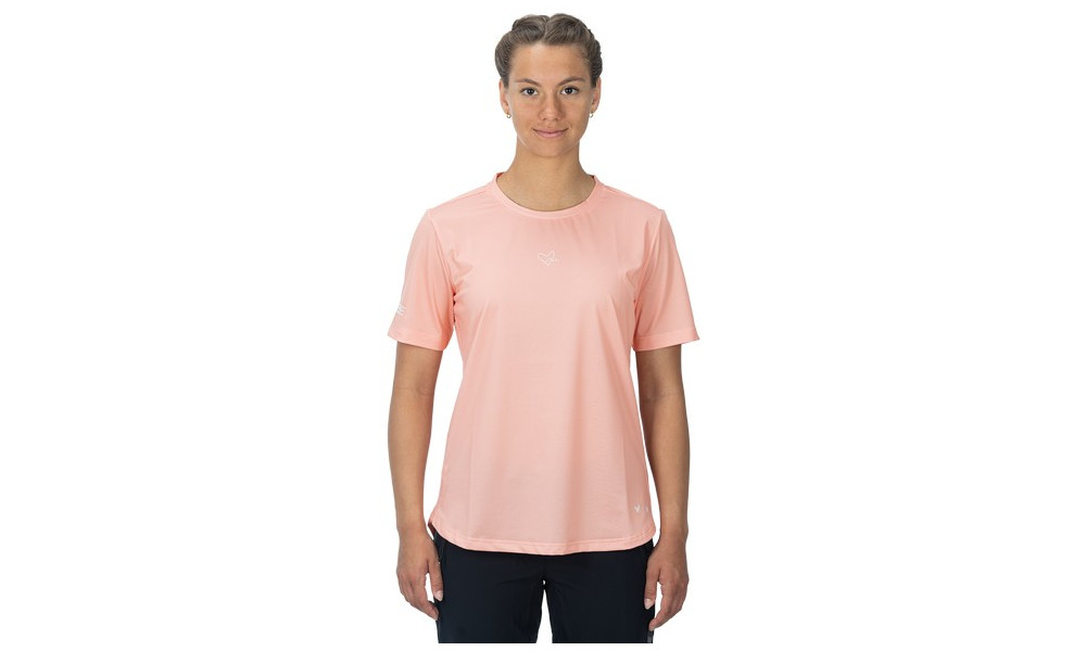 Cycling jersey Cube ATX WS Round Neck S/S coral - 5