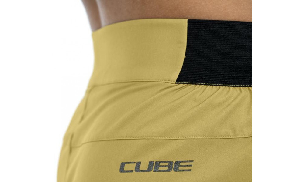 Cycling shorts Cube ATX WS Baggy CMPT with liner khaki - 2