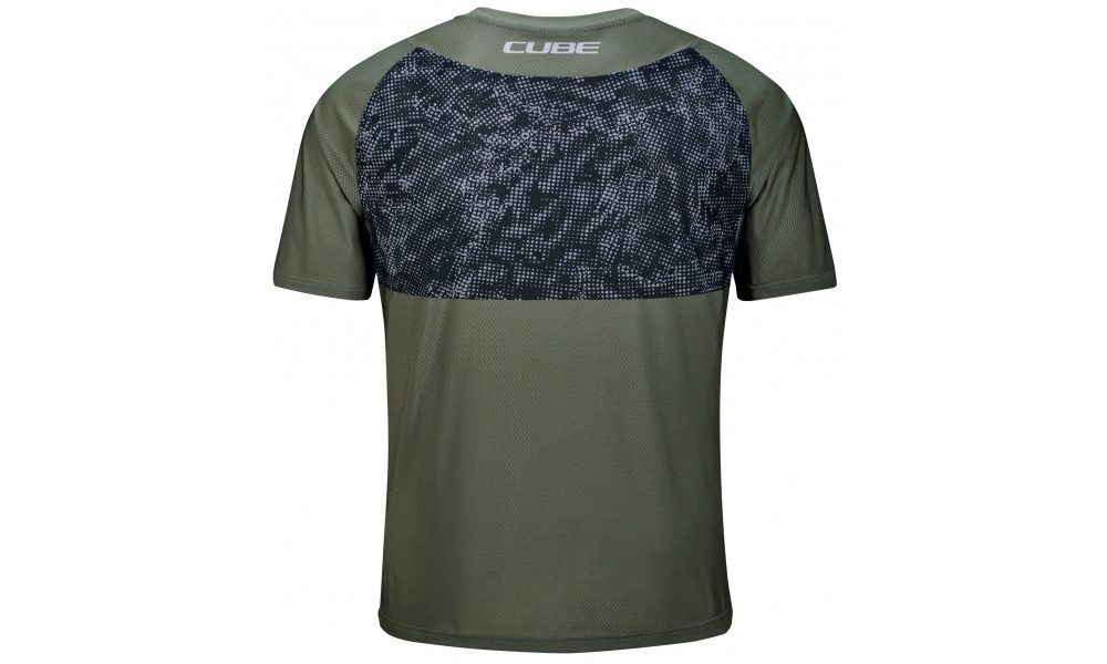 Cycling jersey Cube MTB Matrix TM S/S olive - 2