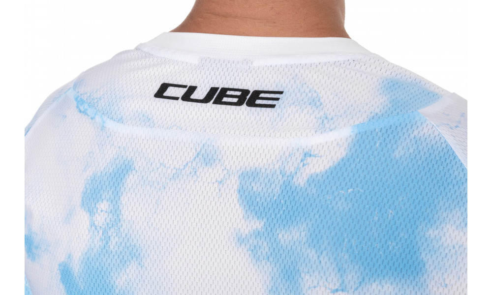 Cycling jersey Cube MTB X Actionteam L/S black'n'white - 5