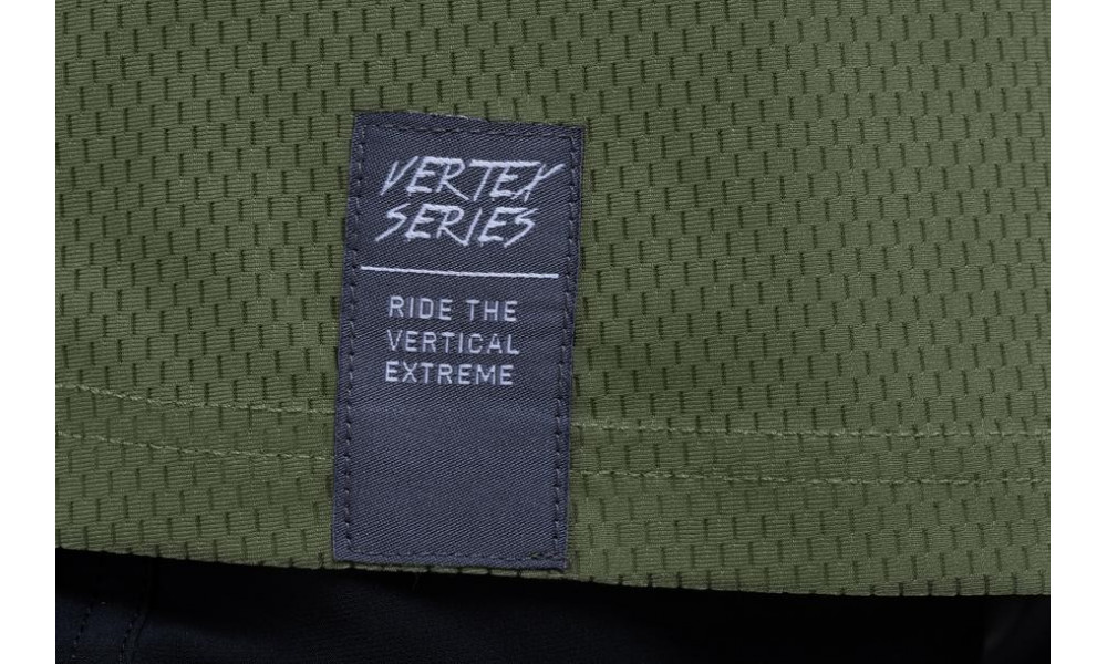 Cycling jersey Cube Vertex WS Round Neck TM S/S olive - 3