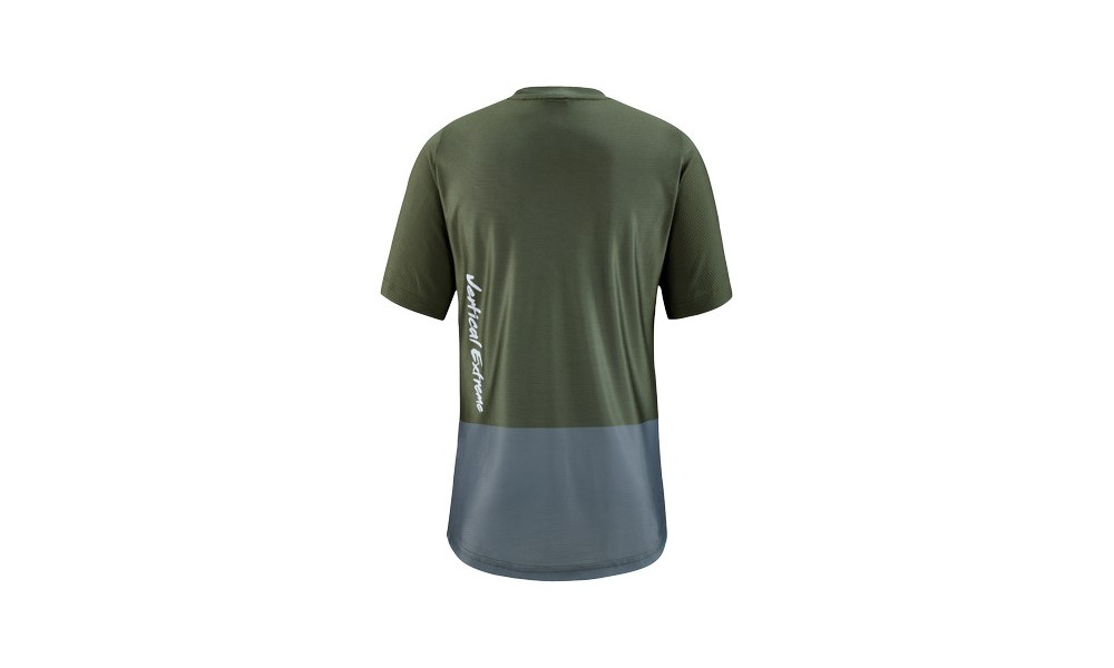 Cycling jersey Cube Vertex WS Round Neck TM S/S olive - 8