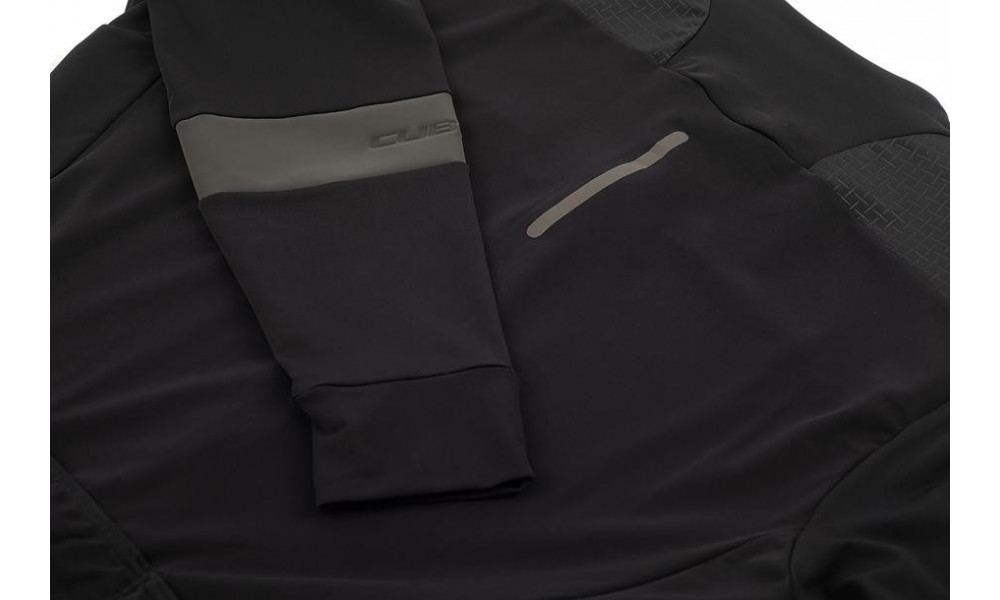 Cycling jersey Cube Blackline L/S black - 2