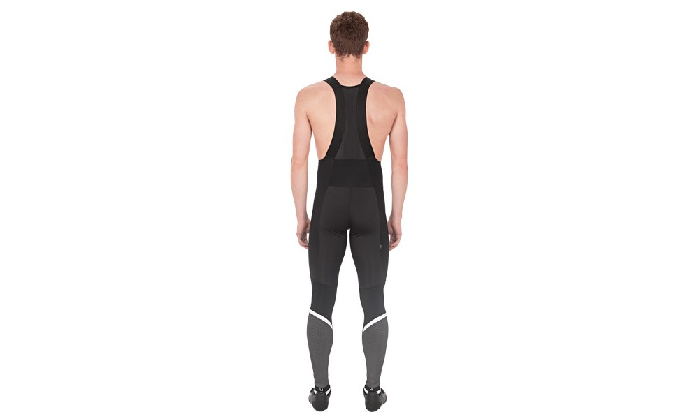 Cycling bibtights Cube Blackline without pad black - 4