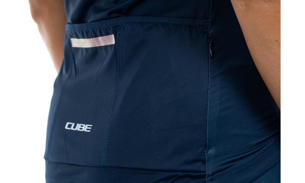 Cycling jersey Cube Teamline WS S/S blue'n'mint - 2