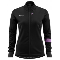 Cycling jacket Cube Blackline WS Softshell black