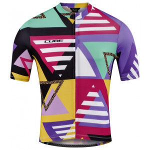 Cycling jersey Cube Blackline CMPT S/S pattern