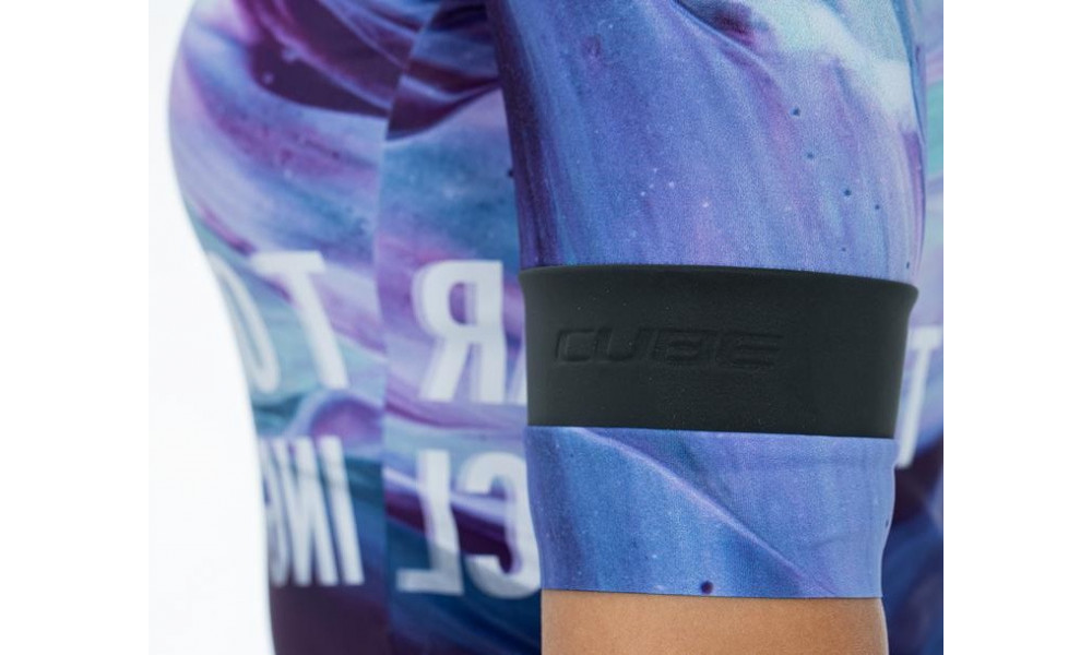 Cycling jersey Cube Blackline WS ART S/S pattern - 5