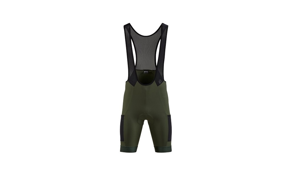 Cycling bibshorts Cube Blackline Cargo olive - 1