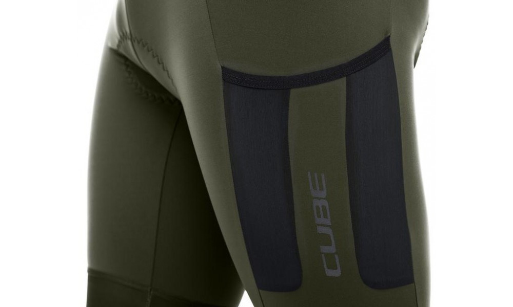 Cycling bibshorts Cube Blackline Cargo olive - 5