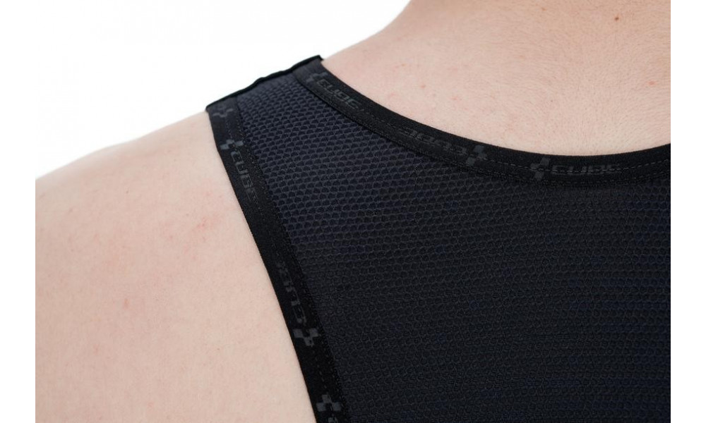 Cycling bibshorts Cube Teamline black'n'white - 2