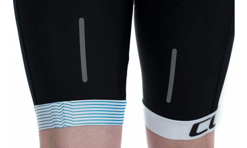 Cycling bibshorts Cube Teamline black'n'white - 4