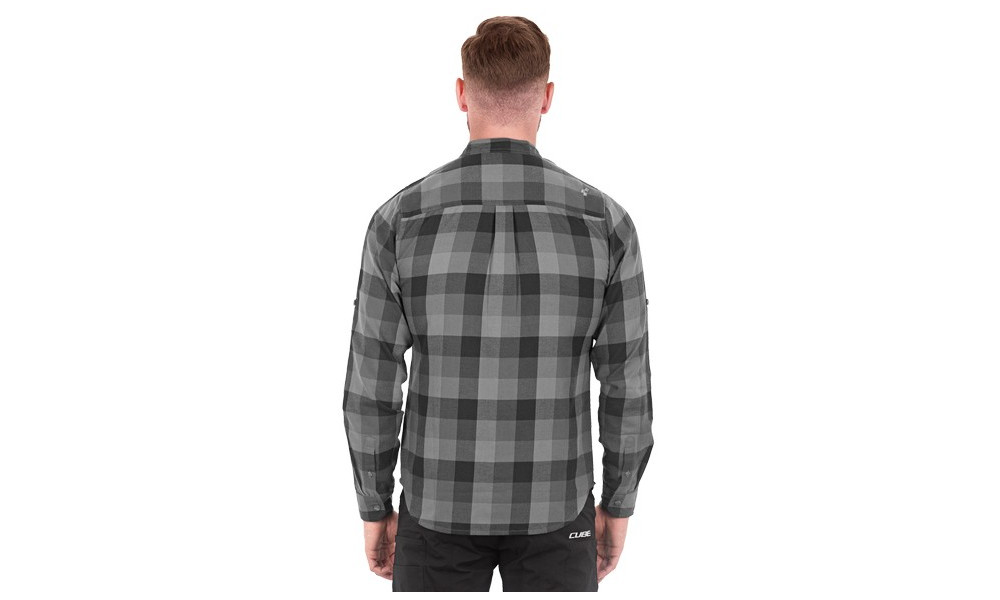 Shirt Cube Work L/S grey check - 4
