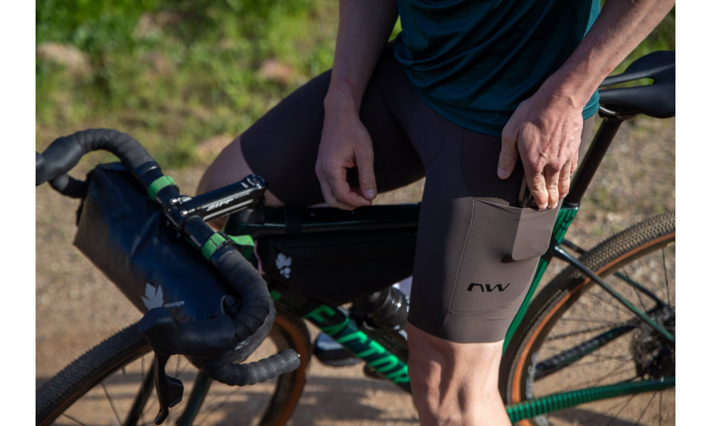 Rattapüksid koos traksidega Northwave Extreme Pro 2 brown - 6