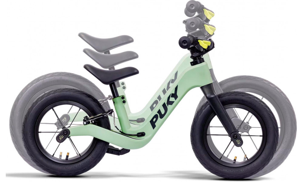 Jooksuratas PUKY Next 12" green - 2