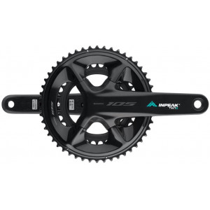 Võimsusmõõtjaga ketaspedaalisüsteem INPEAK Twin2 Shimano 105 FC-R7100 52-36T