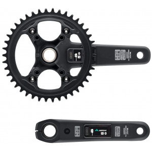 Võimsusmõõtjaga ketaspedaalisüsteem INPEAK Twin2 Shimano GRX FC-RX820-1 42T