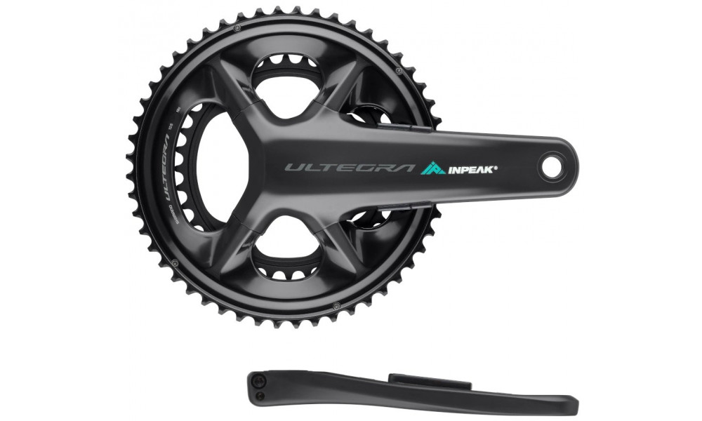 Võimsusmõõtjaga ketaspedaalisüsteem INPEAK Twin2 Shimano Ultegra FC-R8100 50-34T - 7