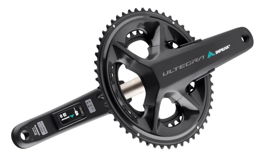 Võimsusmõõtjaga ketaspedaalisüsteem INPEAK Twin2 Shimano Ultegra FC-R8100 52-36T - 6
