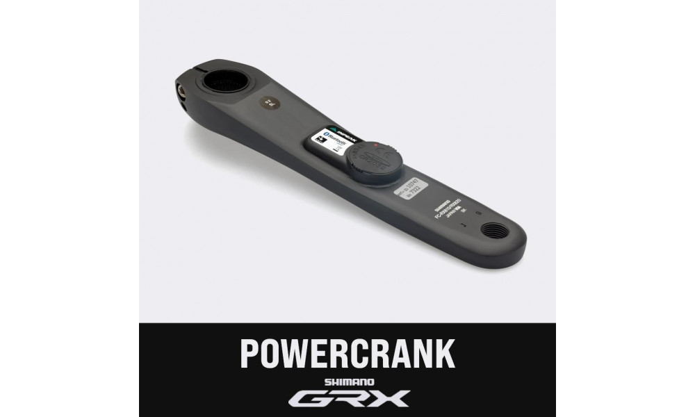 Võimsusmõõtjaga käik INPEAK Powercrank Shimano GRX FC-RX820 (12sp) - 2