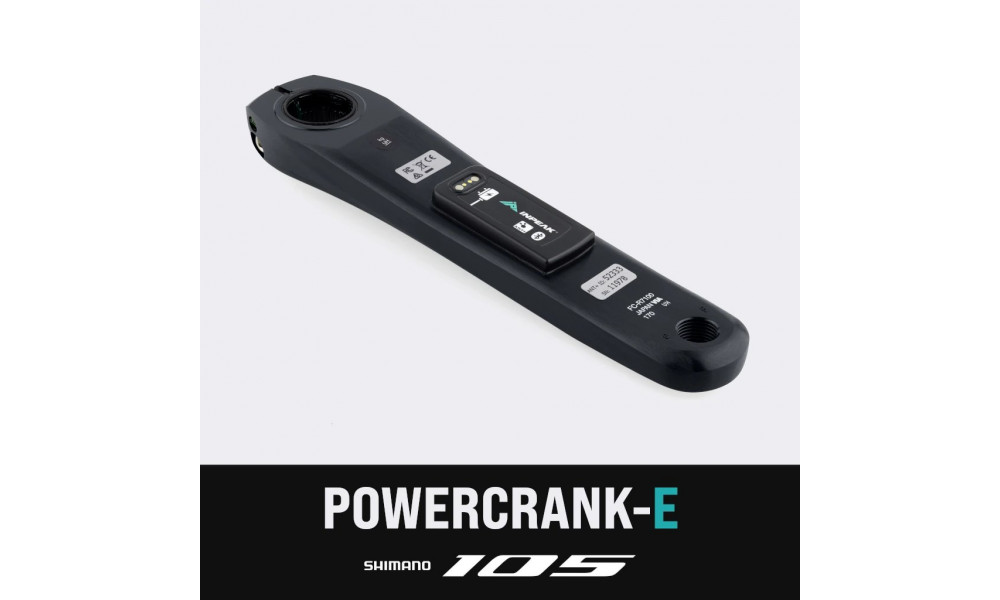 Võimsusmõõtjaga käik INPEAK Powercrank-E Shimano 105 FC-R7100 - 2