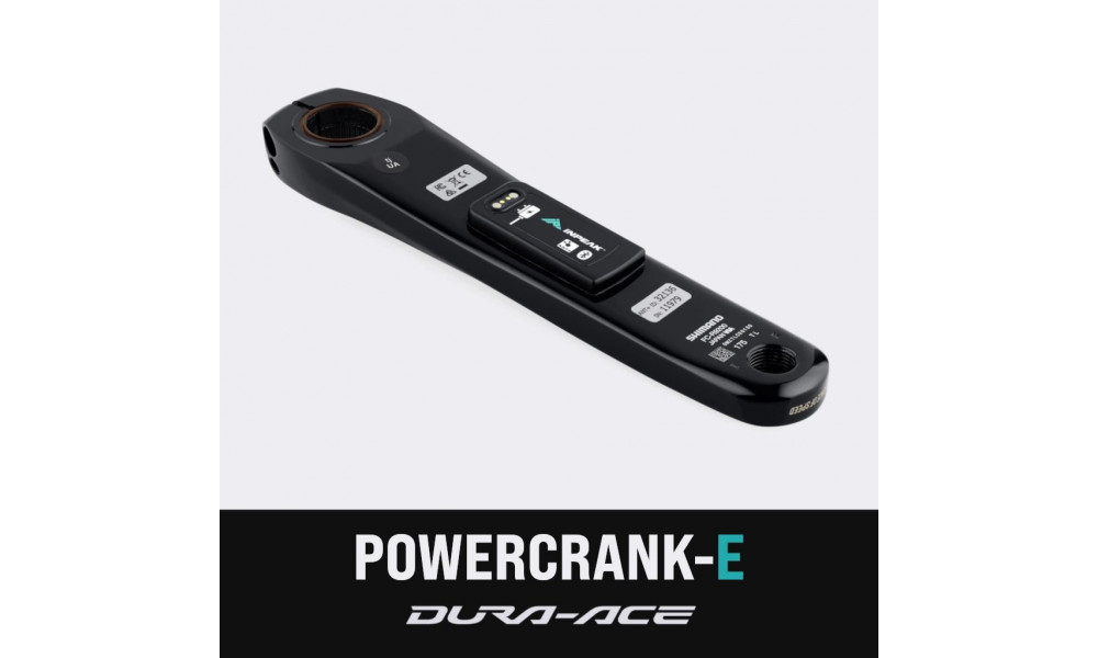 Võimsusmõõtjaga käik INPEAK Powercrank-E Shimano Dura-Ace FC-R9200 - 2