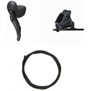 Ketaspidur esimene Shimano GRX ST-RX600 (L) + BR-RX410 (F) J-kit flat 2x11-speed