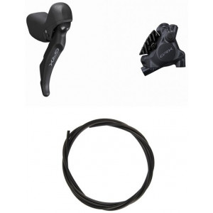 Ketaspidur tagumine Shimano GRX ST-RX600 (R) + BR-RX410 (R) J-kit flat 2x11-speed