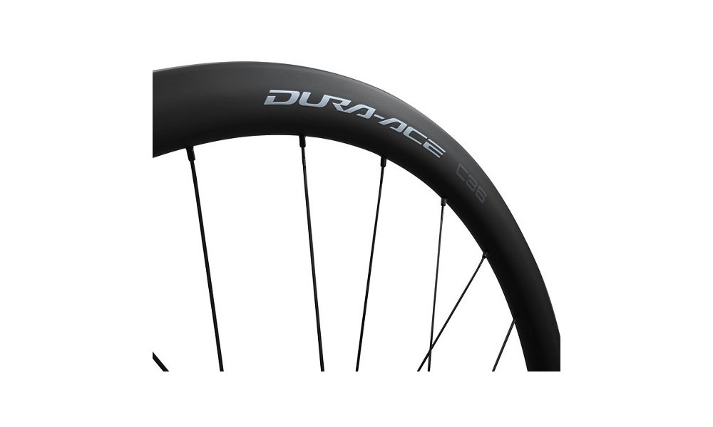 Esiratas 28" Shimano DURA-ACE WH-R9270-C36-TL Carbon 12mm E-Thru Disc CL - 2