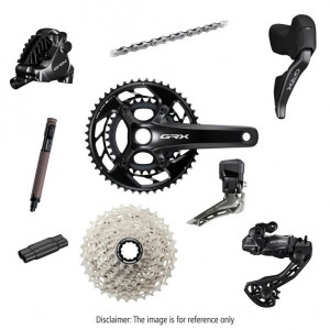 Rühmaülekande osade komplekt Shimano GRX Di2 825 12-speed 172.5mm 48x31T