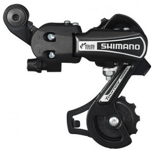 Tagavahetaja Shimano Tourney RD-TY21 Adapter 6-speed black
