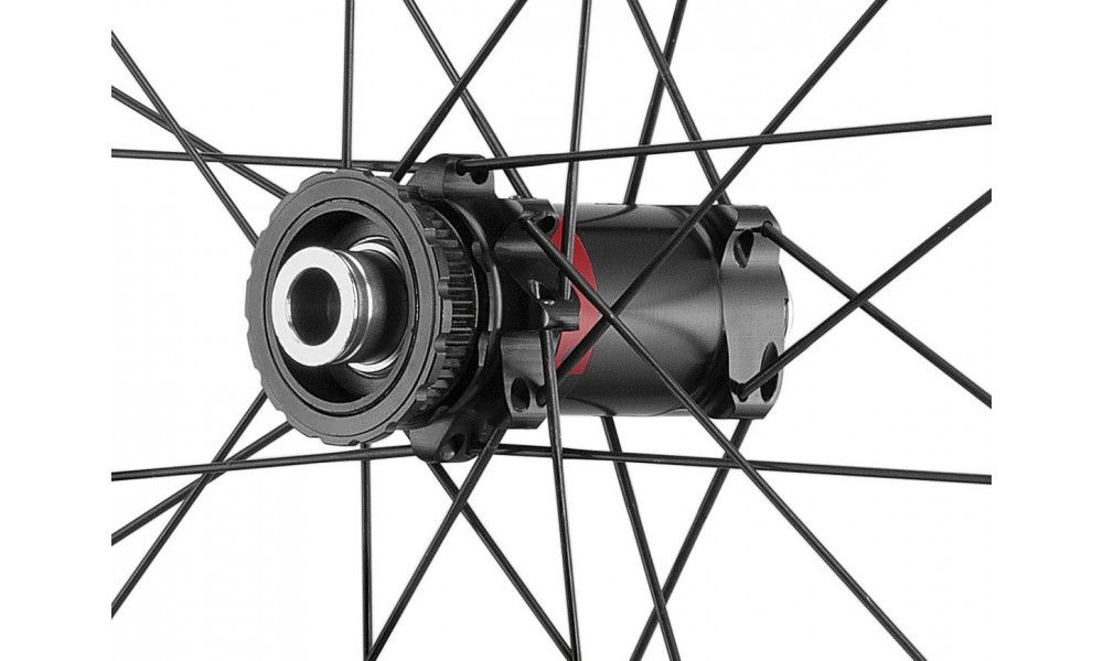 Jalgratta rataste komplekt Fulcrum Rapid Red 5 2WF-R C23 AFS front HH12 + KIT HH15 - rear HH12/142 with DRP - 5