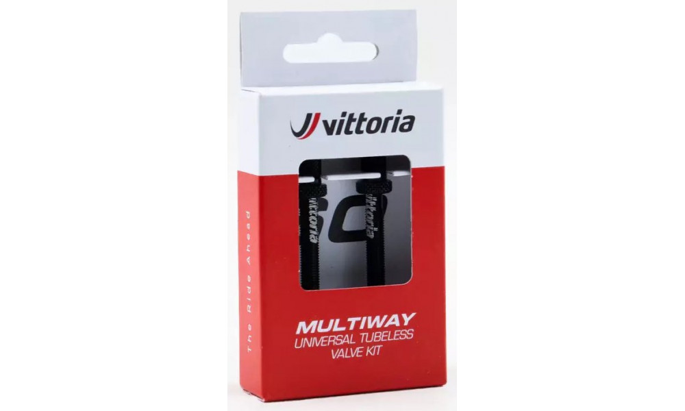 Sisekummita Ventiil Vittoria Multiway alloy black 80mm 2tk. 