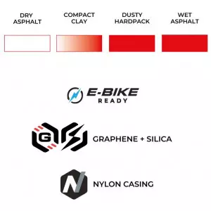 Rehv 20" Vittoria Lampo BMX 20x1.90 G2.0 Fold 20x1.90 / 48-406 black