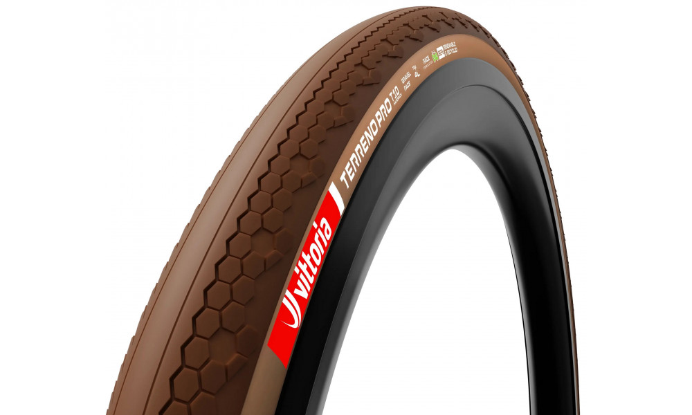 Rehv 28" Vittoria Terreno Pro T10 hardpack TLR Fold 700x35c / 35-622 natural - 1
