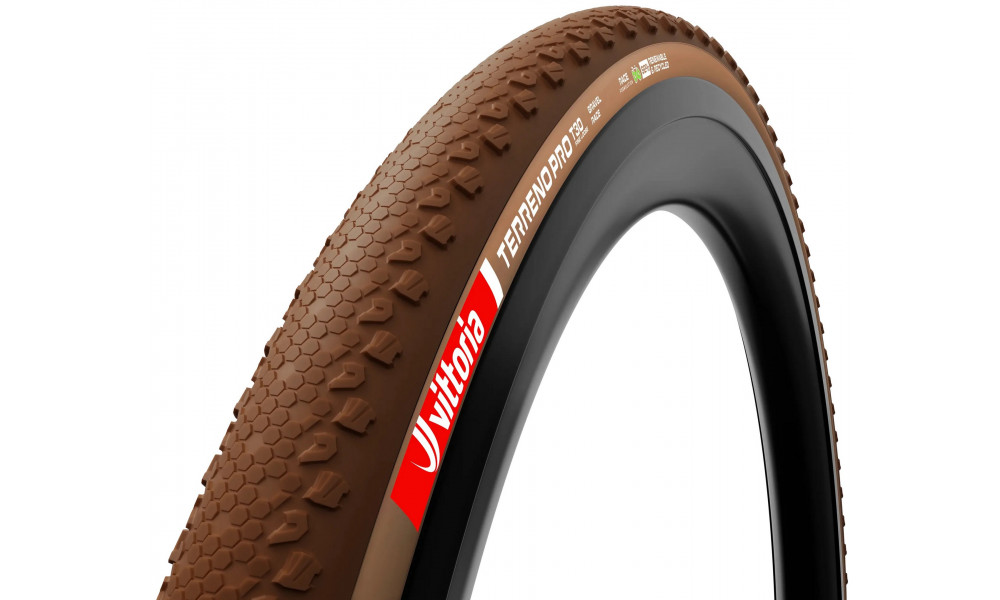 Rehv 28" Vittoria Terreno Pro T30 fine loose TLR Fold 700x35c / 35-622 natural - 1