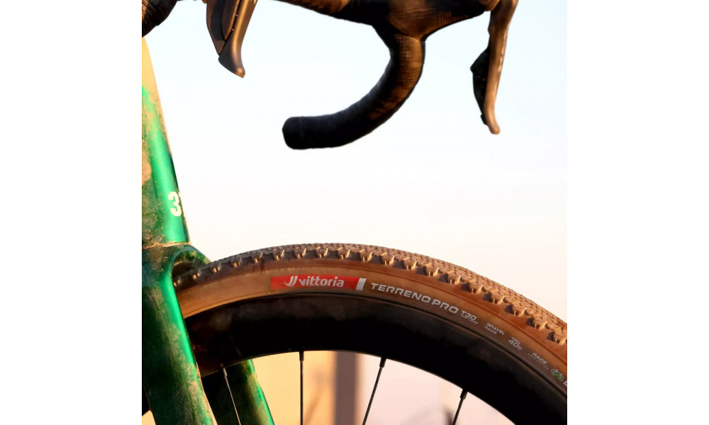 Rehv 28" Vittoria Terreno Pro T30 fine loose TLR Fold 700x35c / 35-622 natural - 5