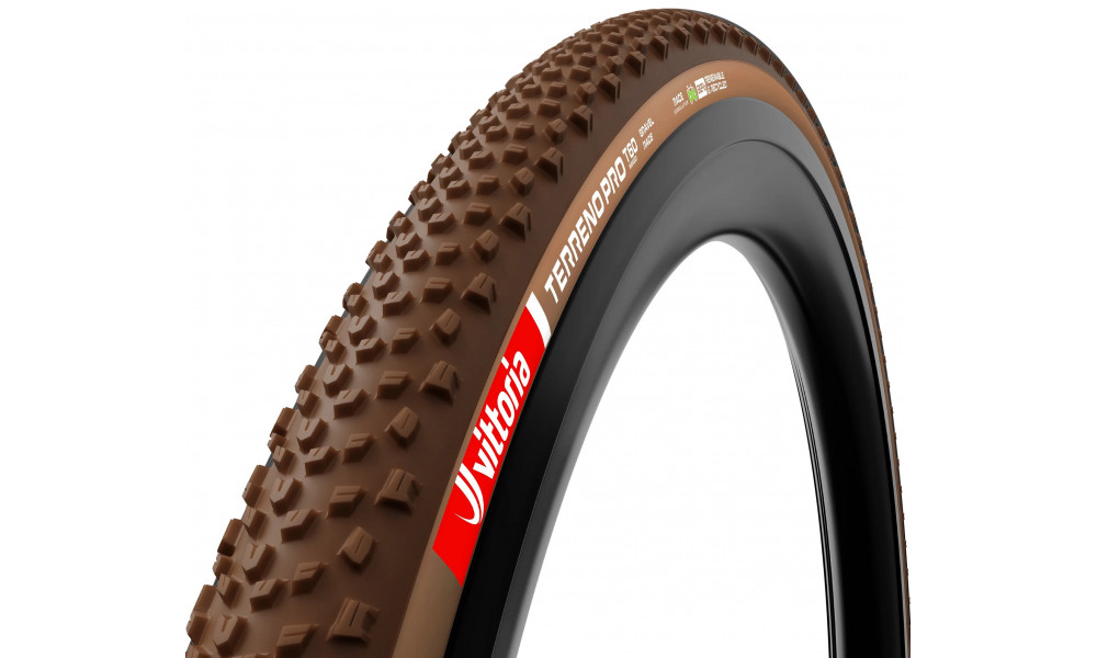 Rehv 28" Vittoria Terreno Pro T60 mixed TLR Fold 700x40c / 40-622 natural - 1