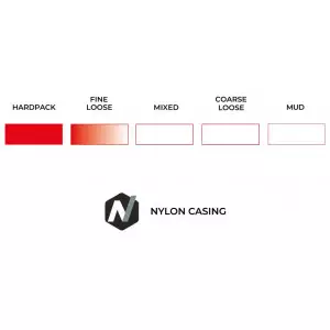 Rehv 28" Vittoria Terreno T10 Hardpack Fold 700x35c / 37-622 black