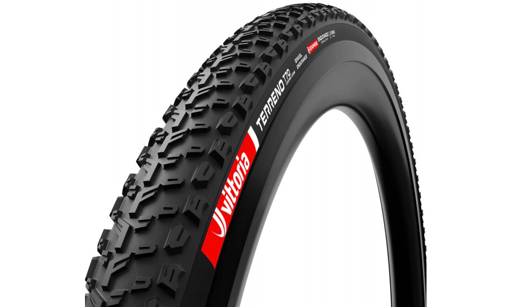 Rehv 28" Vittoria Terreno T70 Coarse loose G2.0 TLR Fold 700x37c / 37-622 black - 1