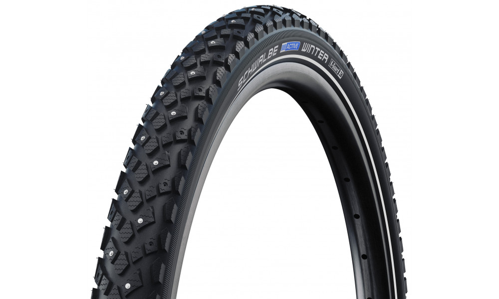 Väliskumm 26" Schwalbe Winter HS 396, Active Wired 47-559 / 26x1.75 Black-Reflex - 1