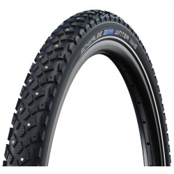 Väliskumm 26" Schwalbe Winter HS 396 Active Wired 47-559 / 26x1.75 Black-Reflex