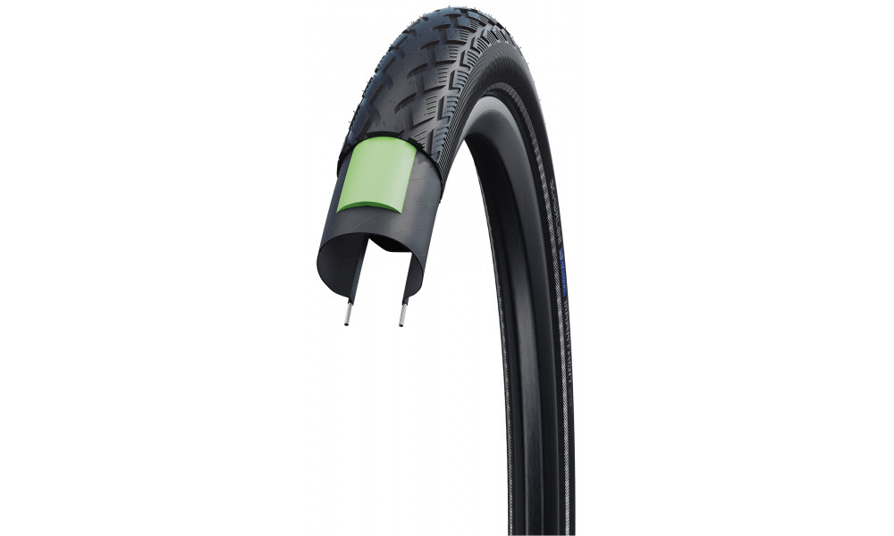 Väliskumm 28" Schwalbe Marathon HS 420 Perf Wired 47-622 / 28x1.75 Black-Reflex - 3