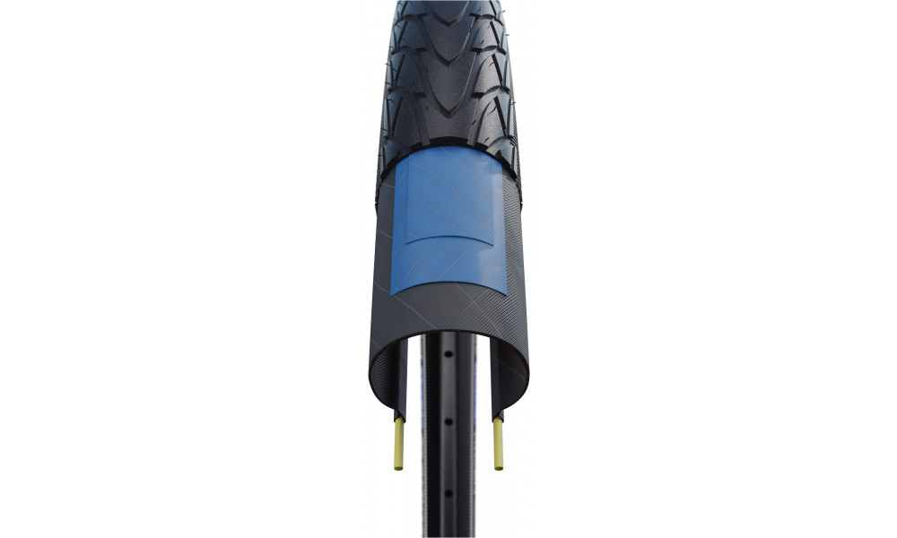 Väliskumm 28" Schwalbe Marathon Racer HS 429, Perf Wired 35-622 / 28x1.35 Black-Reflex - 4