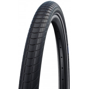 Väliskumm 28" Schwalbe Big Apple HS 430, Perf Wired 55-622 / 29x2.15 Black-Reflex