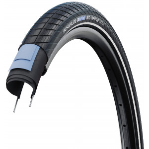 Väliskumm 28" Schwalbe Big Apple HS 430, Perf Wired 55-622 / 29x2.15 Black-Reflex