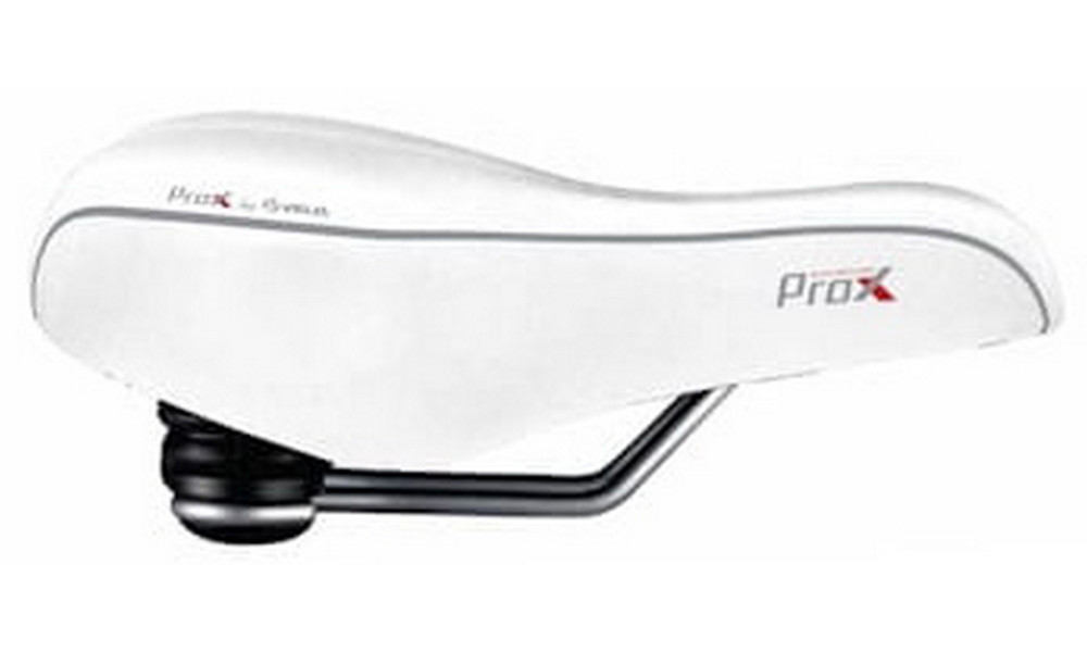 Sadul Velo ProX VL-6103E Elastomer D2 Zone Full Cut GEL white - 2